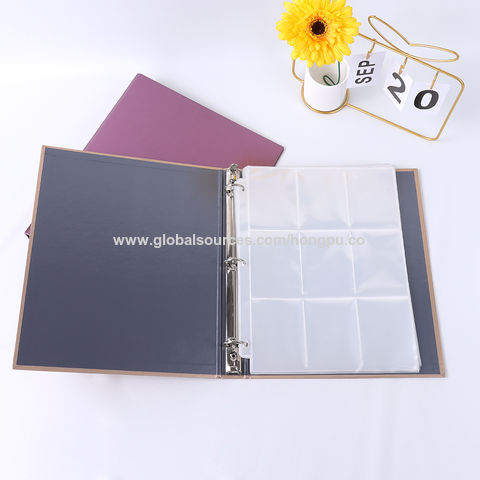 Supplier 3 Hole D-ring File Folder Binder Letter Size Paper File