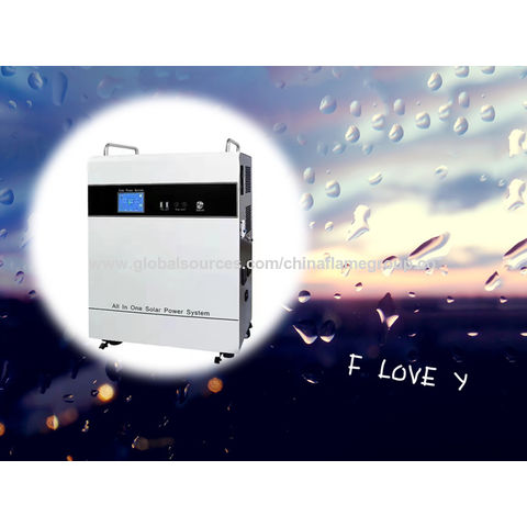 Buy Wholesale China 5kw 3kw Solar Power Station Pure Sine Wave All- In ...
