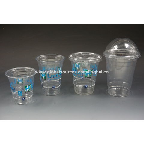 Buy Wholesale China Pet Cup With Flat/dome Lid & Pet Cup | Global Sources