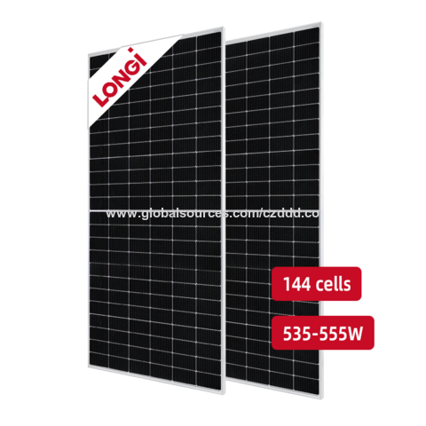 Buy Wholesale China Longi Solar 540w 545w 550w 555w Half Cell Mono ...