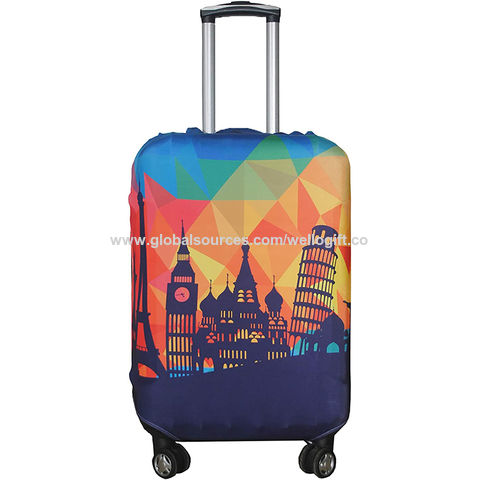 Buy Wholesale China Explore Land Travel Luggage Cover Suitcase Protector  Fits 18-32 Inch Luggage & Bag & Luggage Accessories Clear Pvc Suitcase Cover  at USD 5.32 | Global Sources