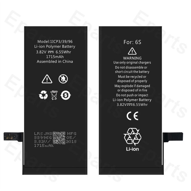 Baterías para iPhone 6S 1715mAh - Batería de reemplazo para iPhone 6S