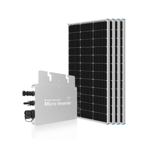 1200W Solar Grid Tie Micro-omvormer – 220V – Waterdicht IP65 – Voor 30V/36V Zonnepaneel – MPPT – LCD-display – Zilver – Netgekoppeld