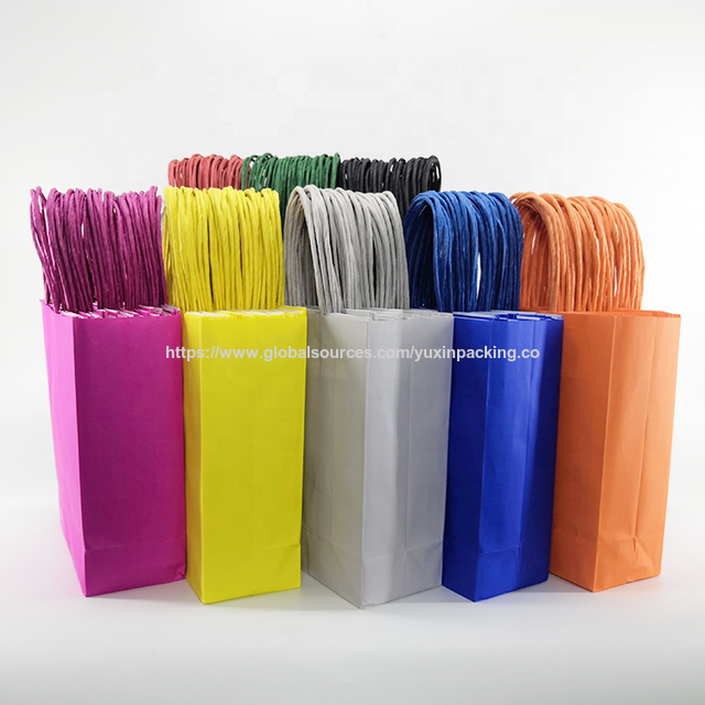 Bolsas de papel kraft personalizadas y transpirables de alta demanda for sale at factory direct price