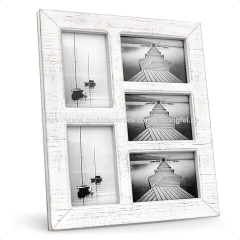 Marcos de Fotos Rústicos de Madera con Collage de Calidad HD para Decoración for sale at factory direct price