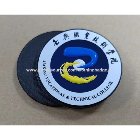 Heat Transfer TPU Main Logo Soccer Jersey Patch High Frequency