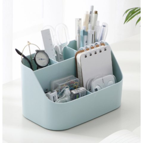 Buy Wholesale China Pp Desktop Home Office Desk Organizer 5 Compartment ...