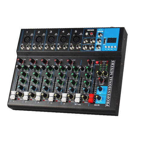 Buy Wholesale China Oem Factory 7 Channel Mixing Sound Dj Audio Mixer ...