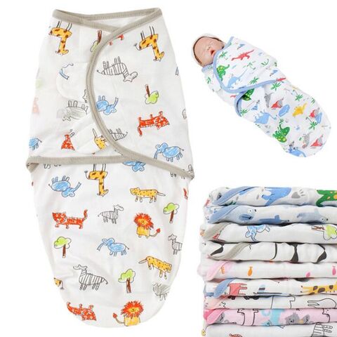 0-3 Month Adjustable Baby Swaddle Blanket for Infant Newborn Swaddle Wrap  for Baby Boys & Girls Soft Organic Cotton Baby Swaddle