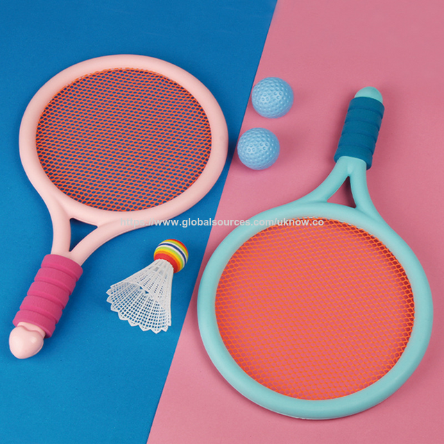 Raquetas de tenis, juego de raquetas de bádminton para niños, interacción entre padres e hijos, deportes para niños y niñas de 3 a 4 años