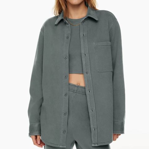Chemisier uni doux pour femmes, coupe ample décontractée, veste basique boutonnée, vente en gros