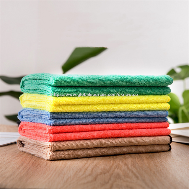 Panos de limpeza, pano de microfibra para pratos, toalha de cozinha absorvente de água, pano de limpeza para hotel for sale at factory direct price