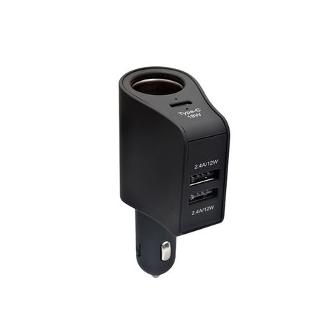Zigarettenanzünder Adapter für Auto - USB Ladegerät 65 W - QC 4.0