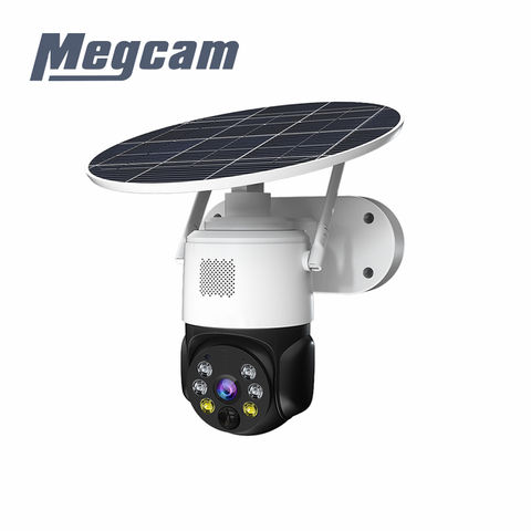 CAMARA VIGILANCIA IP EXTERIOR SOLAR WIFI RES. 2 MILLONES PIXEL APP