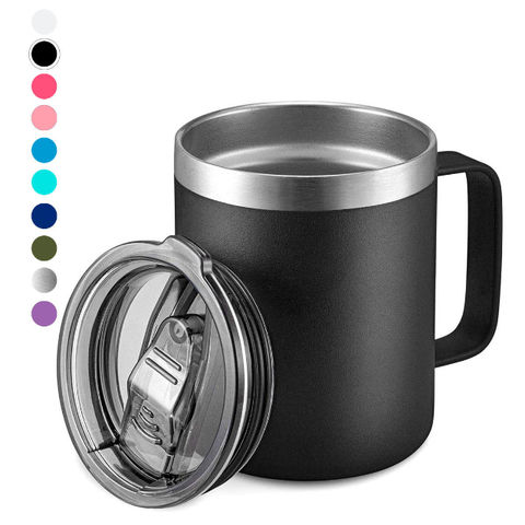 12oz 14oz Reusable Insulated Tumbler Thermal Cup Stainless Steel Vacuum  Coffee Mug with Lid - China China Wholesale and Water Bottle price