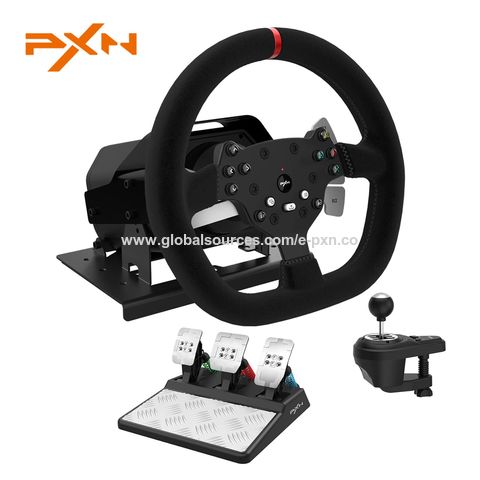  PXN V9 PC Steering Wheel With 3-Pedals and Shifter