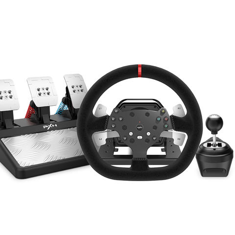 Logitech G27 Force Feedback Racing Steering Wheel, Pedals, and Shifter