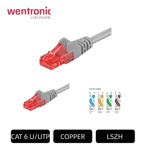 câble Ethernet Cat6 Lan UTP RJ45, 0.5 3m, pour raccordement réseau