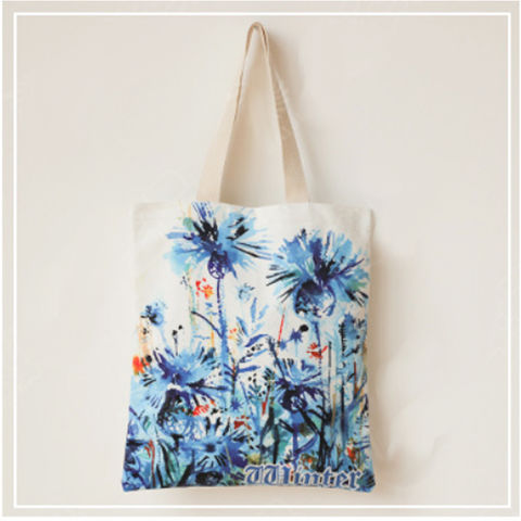 Buy Wholesale China Handled Eco Shopping Cotton Canvas Bag Extra Large ...