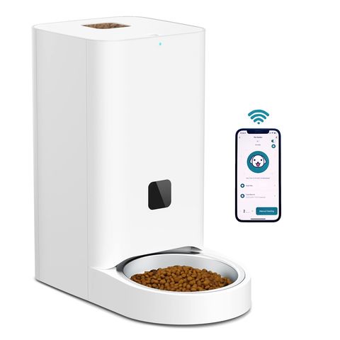 Buy Wholesale China Automatic Cat Feeders,6l(25cup) 2.4g/5g Wifi Pet ...