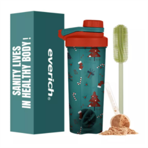 16oz/400ml custom shaker bottle with blender ball and handle OEM