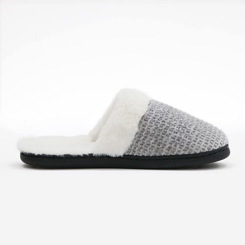 Compre ¡venta Al Por Mayor! Pantuflas De Tela De Suela Para Mujer