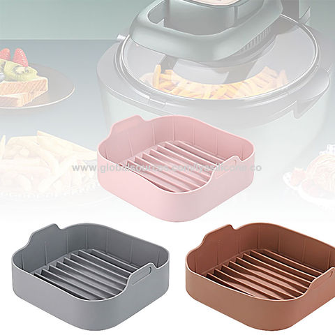 Baking Silicone Tray Baskets Reusable Pot For Ninja Air Fryer Accessories  Heating Baking Pan
