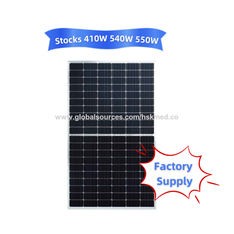 Panel Solar 500W Mono PERC Half Cell Risen