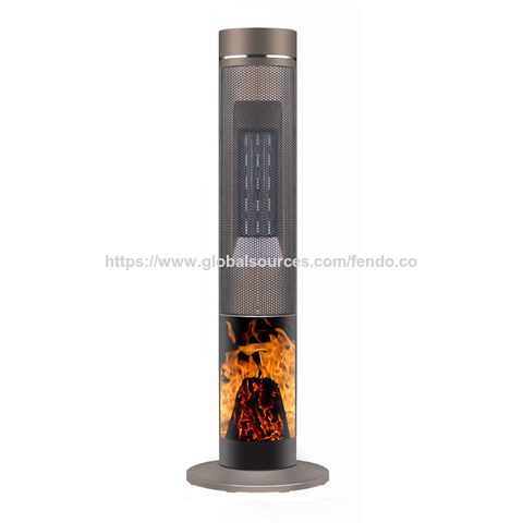 Buy Wholesale China Flame Electric Stand Oscillating Tower Pedestal ...