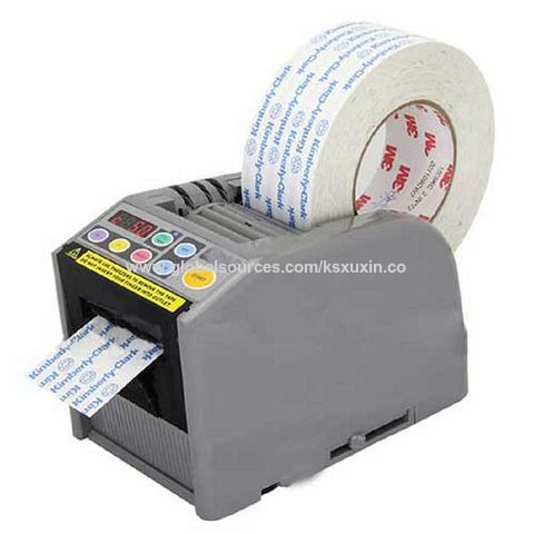 Máquina de corte de cinta eléctrica, cortador dispensador automático de  cinta para envoltura/embalaje de regalos, con longitud de corte de 39.331  in