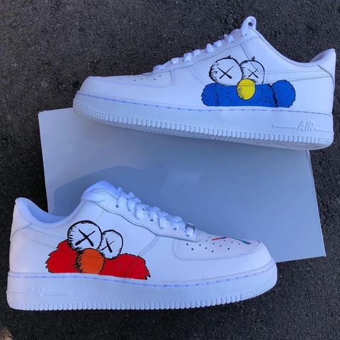 Buy Wholesale China Customize Kaws Inspired Air Force One Sneakers For ...