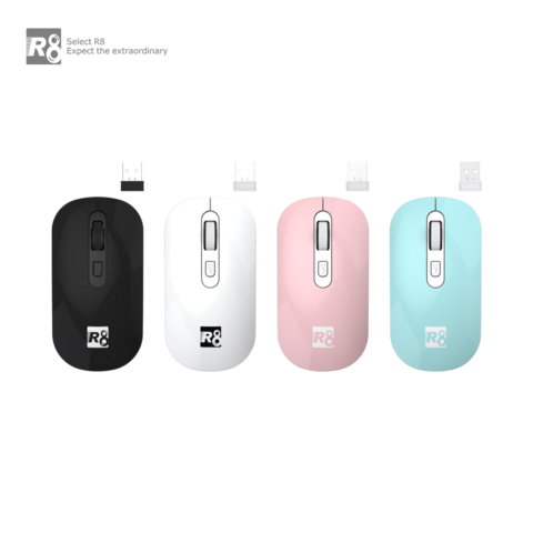 Buy Wholesale China Wireless Mouse, R8 Slim Silent Mouse With Usb ...