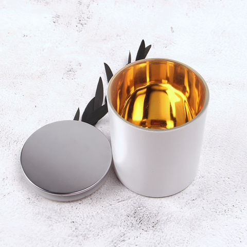 Buy Wholesale China Wholesale 6oz Luxury Empty Candle Jars Glass Candle ...