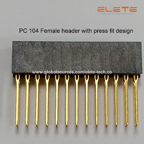 Buy Wholesale China Pc104 Female Header Straight Connector With Press ...