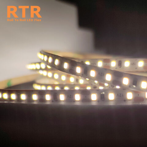 Unidades de tiras de luz LED a prueba de agua, SMD 2835 LEDs 12V, Tiras de  luz de cinta LED de 12V