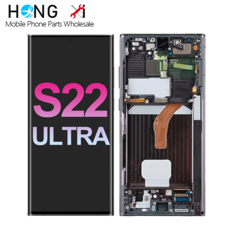 Buy Wholesale China Original Pantalla For Samsung S22 Ultra Lcd S22 ...