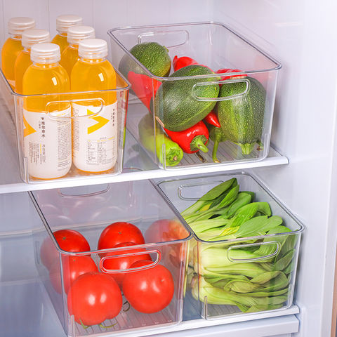 Achetez en gros Boîtes De Rangement En Plastique De Cuisine, Conteneur  Alimentaire Transparent Pour Réfrigérateur Chine et Réfrigérateur  Organisateur à 1.03 USD