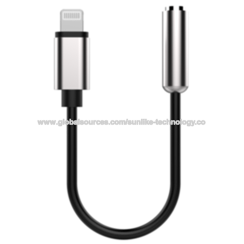 Buy Wholesale China C101 Lightning To Audio Adapter,nickel Plated