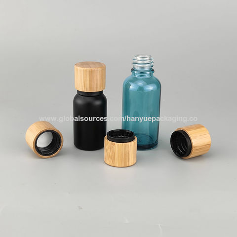 Bouchon transparent en plastique pour les bouteilles d'huiles essentielles