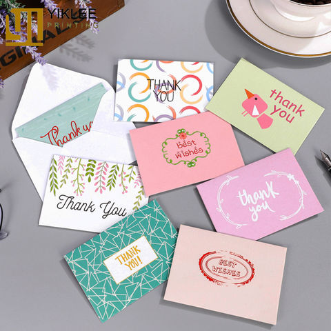 18 Styles Carte de vœux avec enveloppe Anniversaire Meilleurs vœux