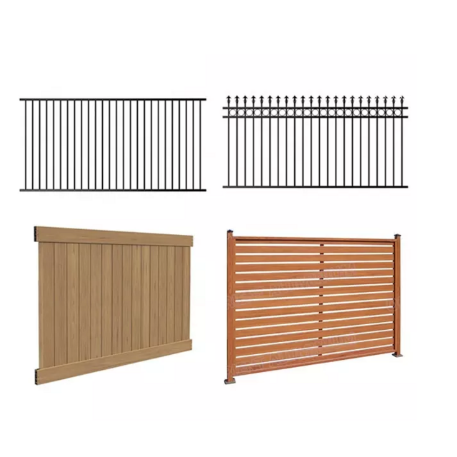 Fabrikorientierte Aluminium-Gartenzaun-Lamellen, günstiges Aluminium-Geländersystem nach Maß, neue Produkte.