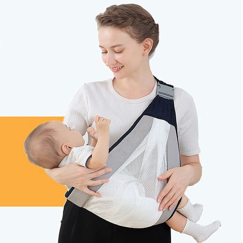 Portabebés para recién nacidos a niños pequeños, ergonómico 6 en 1 con  asiento de cadera completo para todas las estaciones, mochila ajustable y