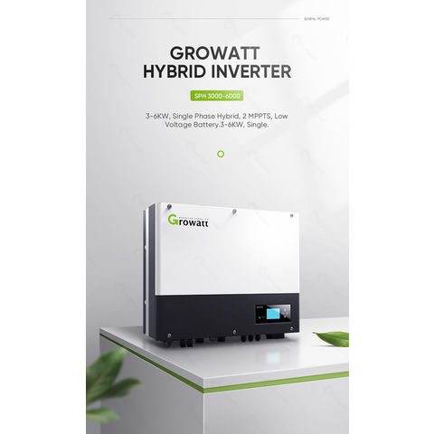 Buy Wholesale China Growatt Hybrid 3 Phase 230vac Solar Panel Inverter ...