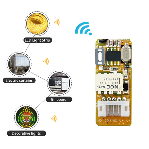 Rf Remote Control Led Lighting Control Decorative Lights Low Power Delay  Wireless Receiver Module Remote Control - Buy China Wholesale Remote  Control $2.29 | Globalsources.com