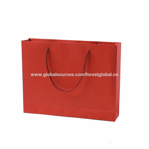 Buy Wholesale China Oem Custom Printing Hotsale Recycled Red Cardboard Paper Bags With Handles Compostable For Gift And Glasses Custom Paper Bags For Glasses at USD 0.19 Global Sources