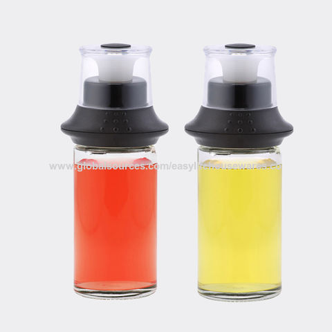 Achetez en gros Bocal De Bouteille En Verre De 250ml D'huile Et De Vinaigre  Hermétique Avec Bec En Silicone Sans Goutte à Goutte Chine et Récipients à  Huile à 1.15 USD