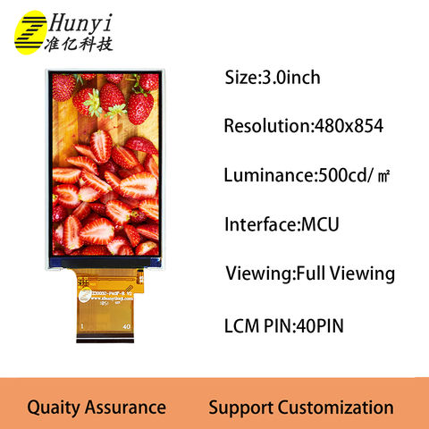3.0 tft lcd module manufacturer