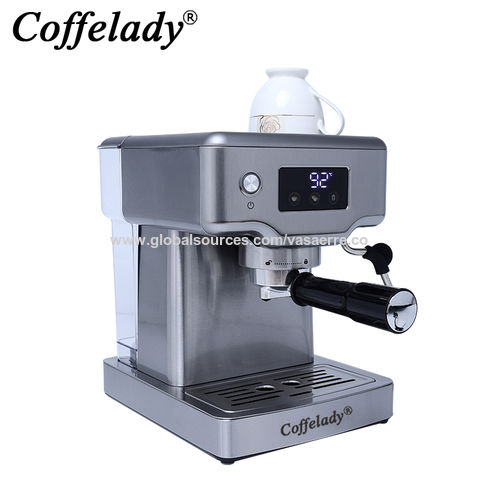  Máquina de café expreso con bomba de presión de 15 bares, máquina  de café expreso con espumador de leche de vapor, máquina para hacer café  expreso y capuchino para barista en
