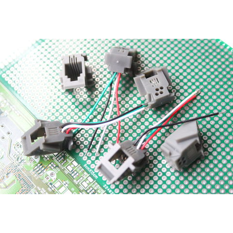 Buy Wholesale China Rj12 Rj11 616w Wired 4p4c Pa66 Rohs High Quality ...