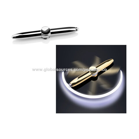 Buy Wholesale Hong Kong SAR Multi-functional Fidget Spinning Pen With Led  Light. Length Of 10.5 Cm. & Spinning Light Pen Pens Tool